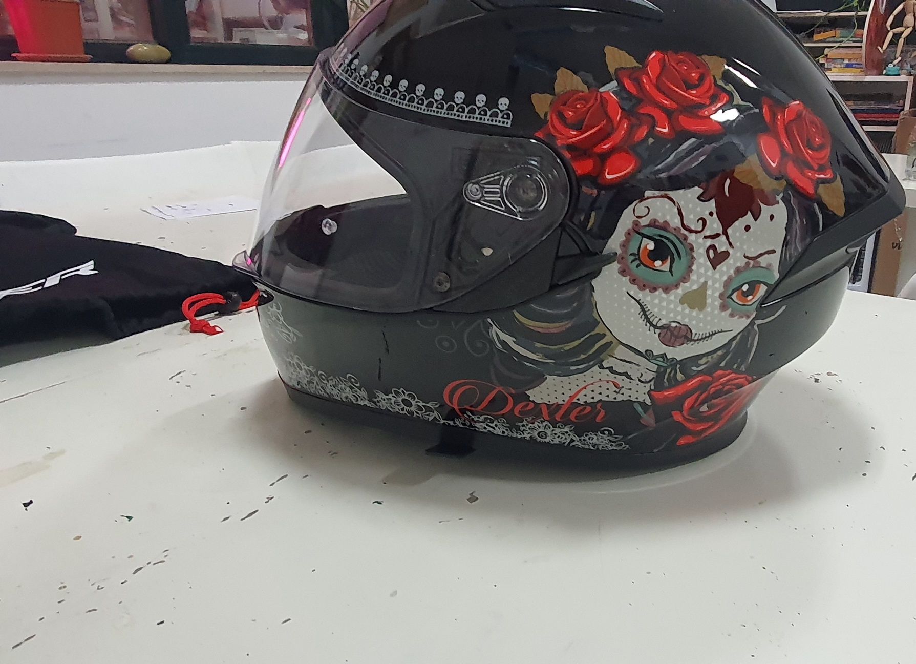 Capacete dexter  Novo