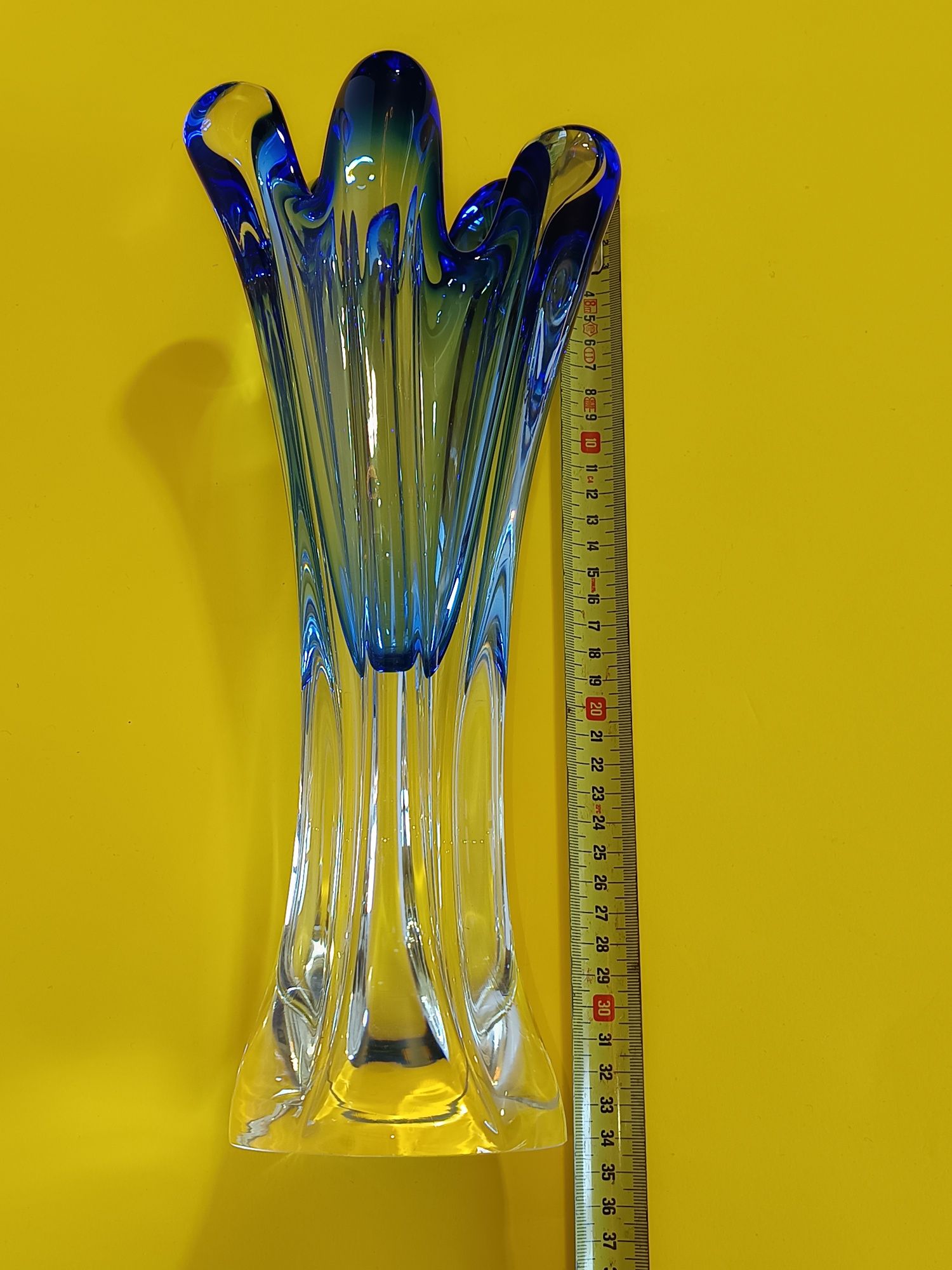 Jarra azul vidro