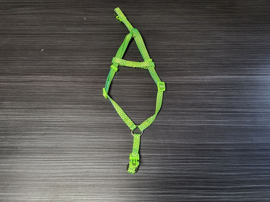 Szelki dla kota zielone nowe