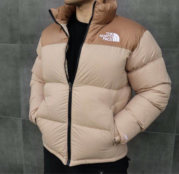 Пуховик The North Face 700 Куртка TNf бежевий