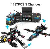 Акція 1137шт конструктор Поліція полицейская служба техніка робот лего