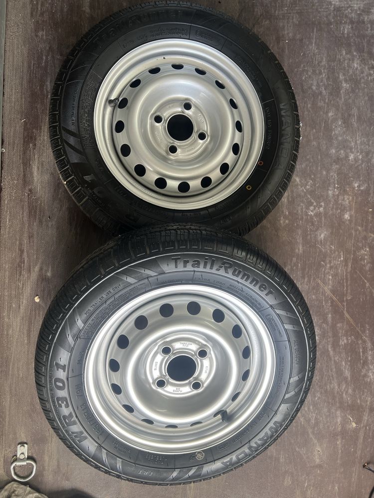 Koła do przyczepki 4x100 13r Nowe