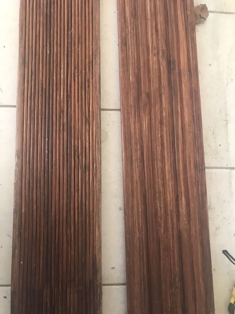 Deski bambusowe ryflowane