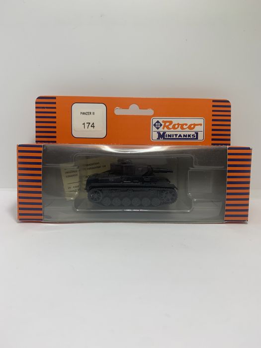 Panzer lll da Roco Minitanks escala 1/87