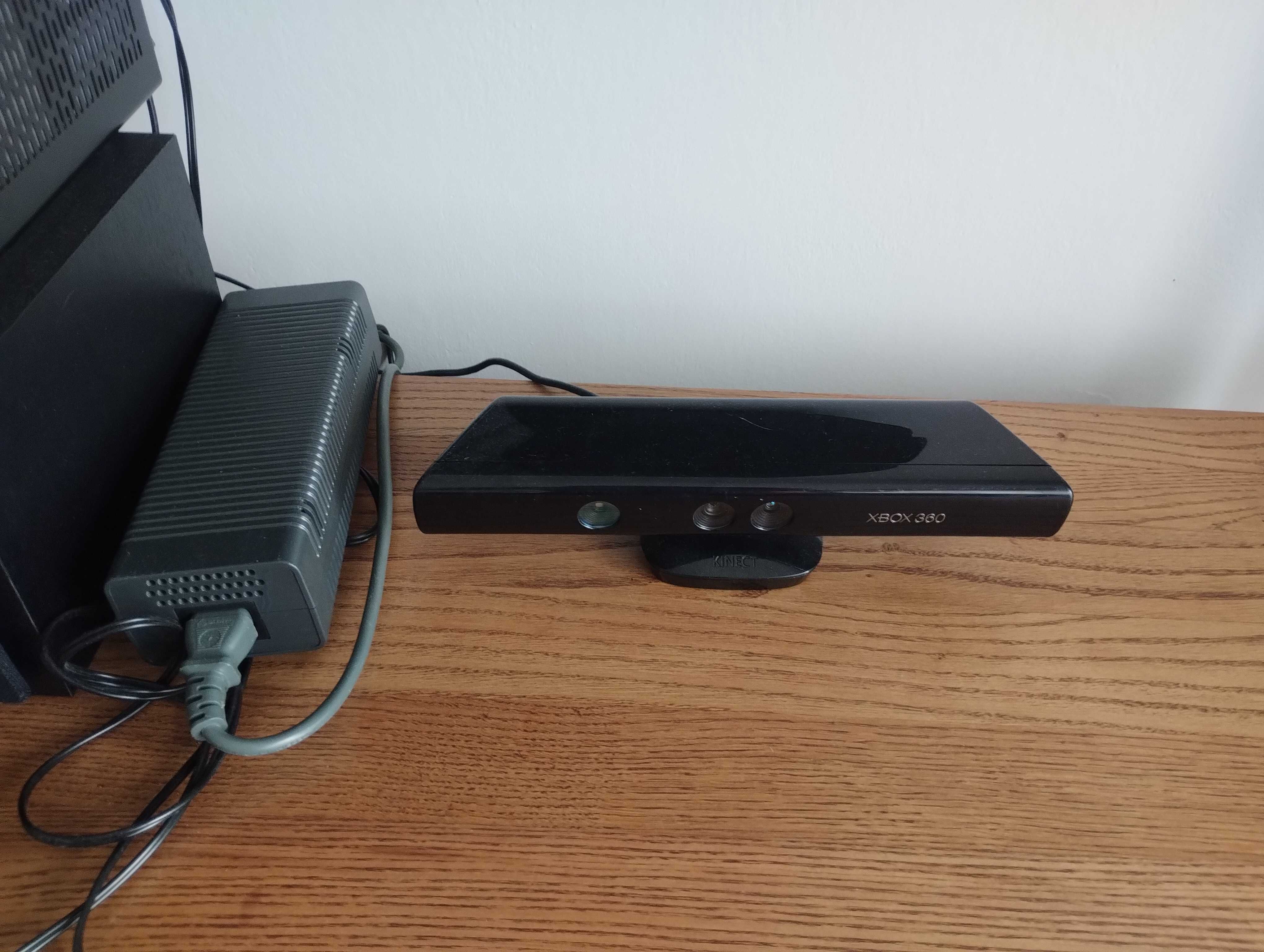 Xbox 360 kinect, 3 pady 7 gier