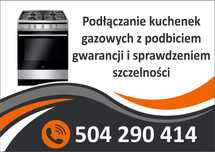 Gazownik - kuchenki gazowe, sprawdzanie szczelności instalacji