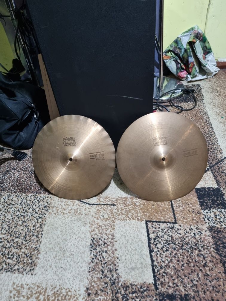 Talerze Hi Hat 13" paiste 2002 sound edge