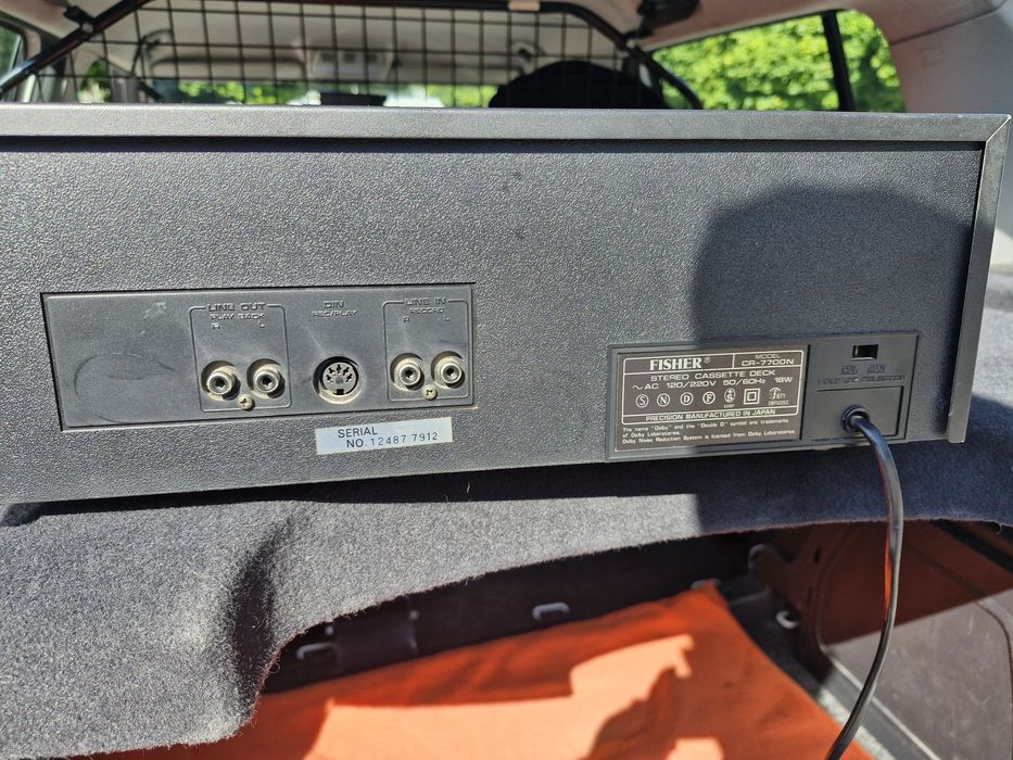 Deck fisher 7700