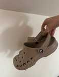 Beżowe crocs klapki sandały nowe z metką