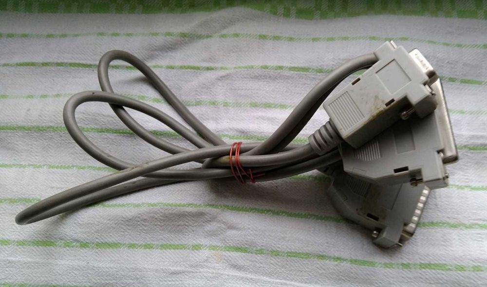 Удлинитель-кабель Serial 25-pin+COM 9-pin(mama)/COM 25-pin(papa) 1.3м