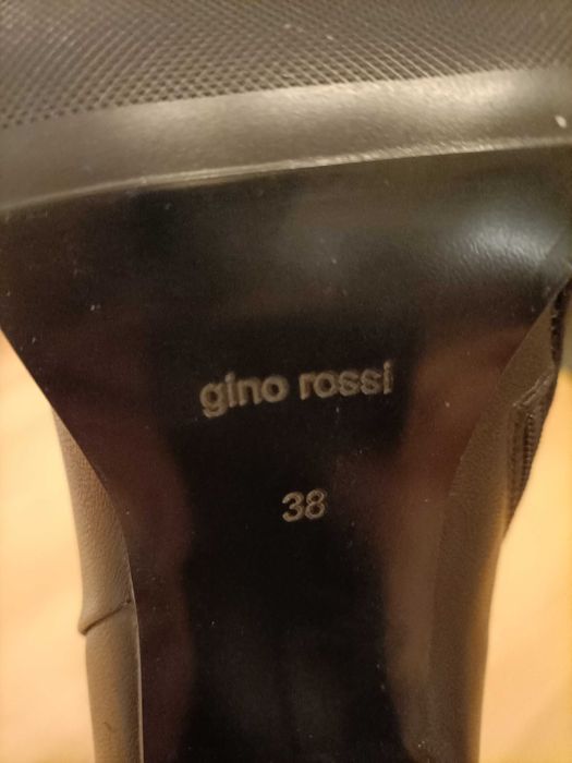 Nowe botki Gino Rossi ze skóry naturalnej 38