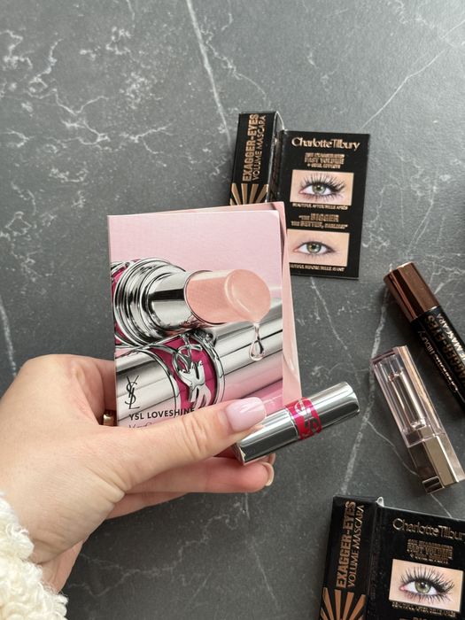 Туш Charlotte Tilbury, Fenty Beauty, YSL бальзам