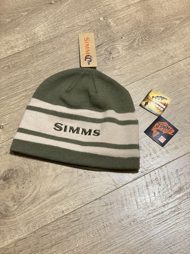 Шапка Simms Hayward Wool Beanie Dark Olive