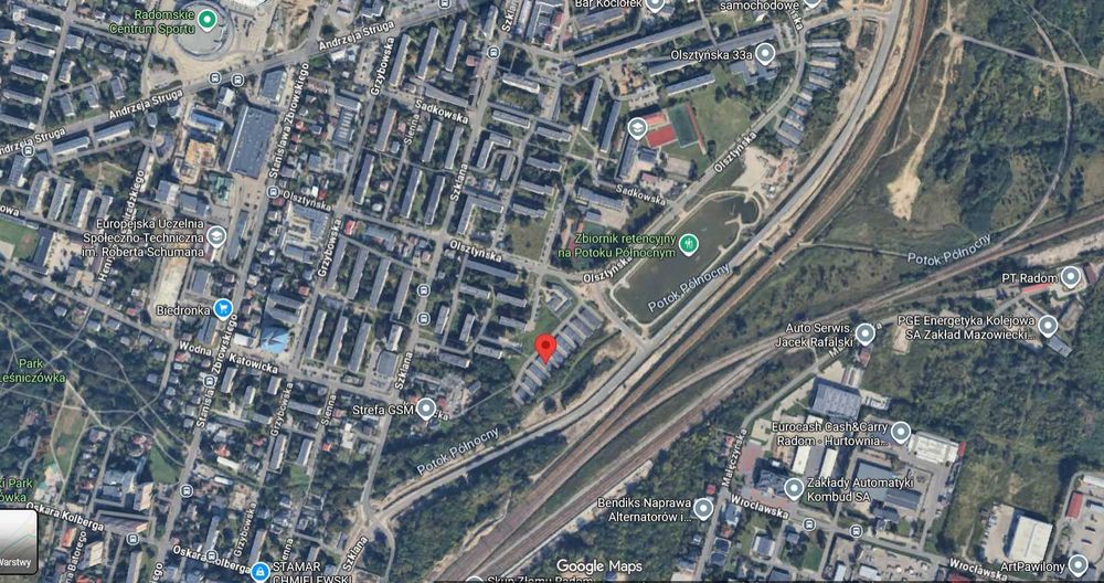 Garaż Katowicka 28 rząd I os. Nad Potokiem od 1 listopada 2025