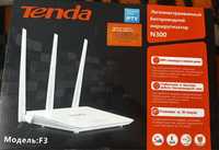 WI-FI TENDA- F3 в чорному кольорі