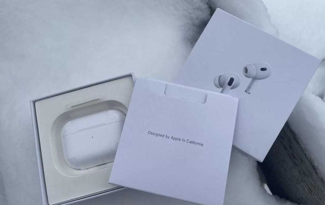 Навушники airpods pro V2 к Lux якість 1в1 + чехол в подарунок!!