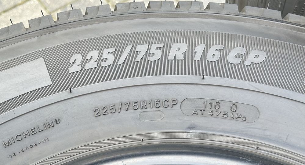 4 Opony letnie Michelin Agilis Camping 225/75R16 CP 2021r