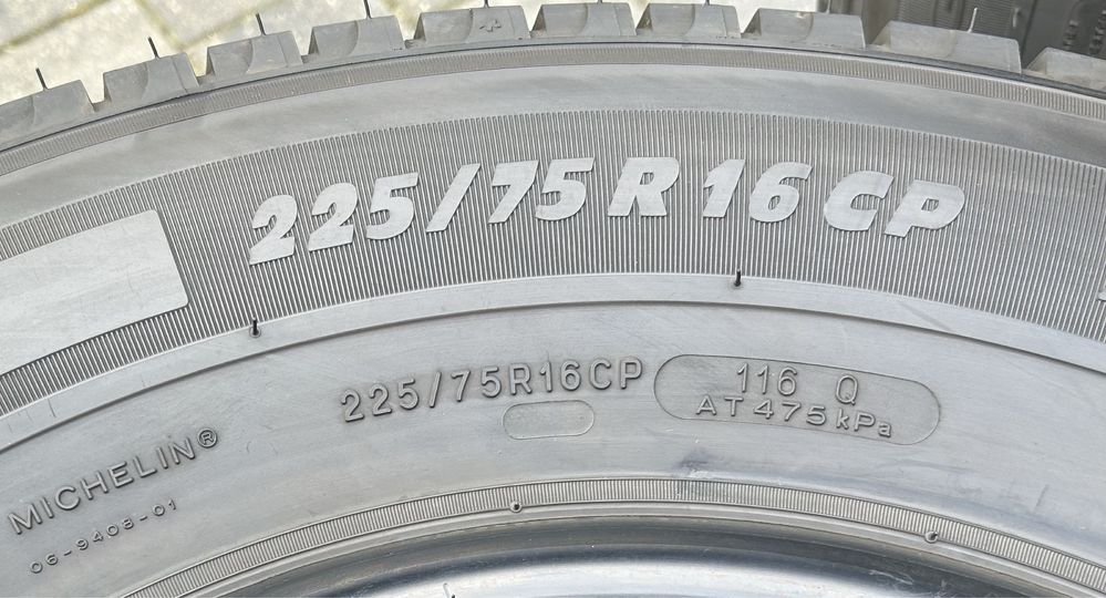 4 Opony letnie Michelin Agilis Camping 225/75R16 CP 2020r