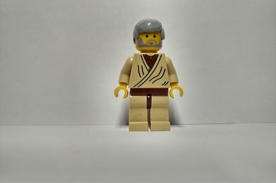 Lego figurka Star Wars sw0023 Obi-Wan Kenobi with Light Gray Hair