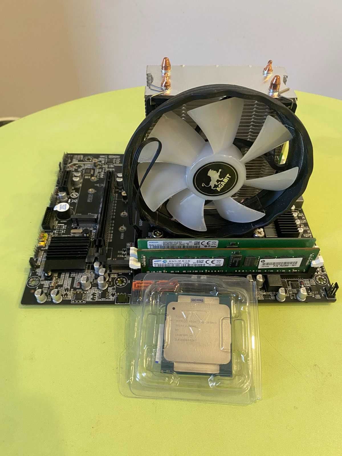 Комплект LGA2011 / 32 Гб DDR4 / Xeon E5 2630 v3 + Xeon E5 2650 v3