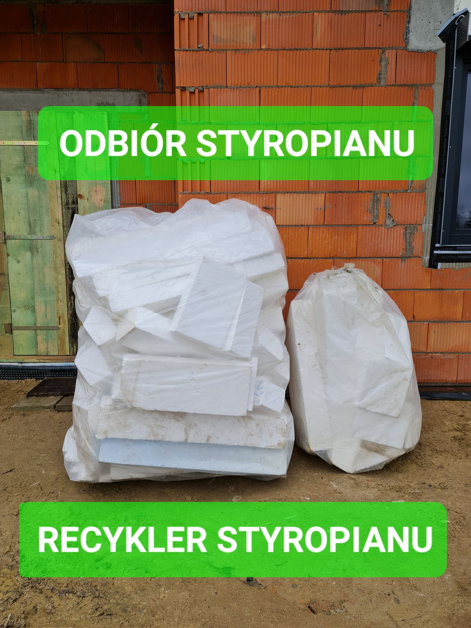 Masz STYROPIAN ? odbiór wywóz styropianu odpady styropianowe recykling