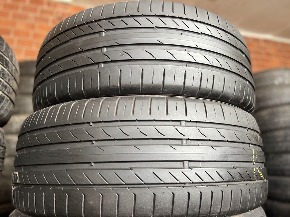 Комплект  літніх шин бу в розмірі 235/55 R19 Continental