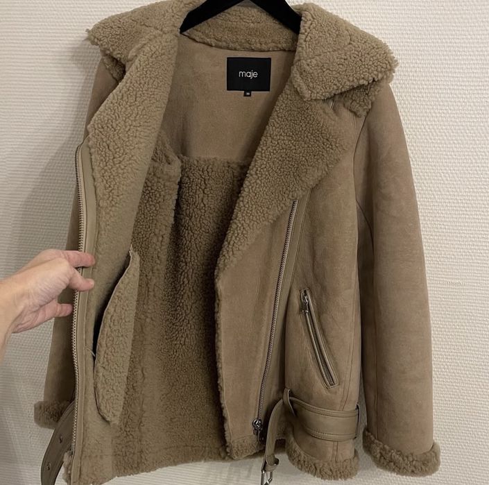 Дублянка Maje натуральна овчина