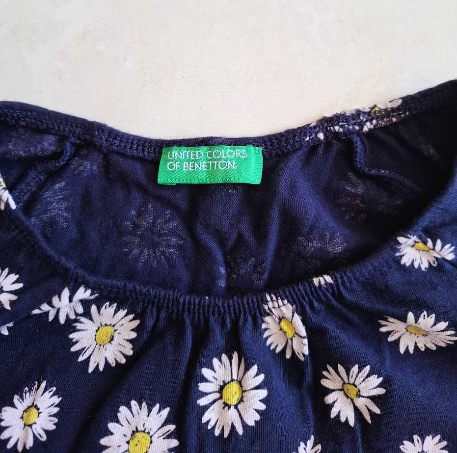 Vestido Benetton de algodão para 9 anos (140 cm)