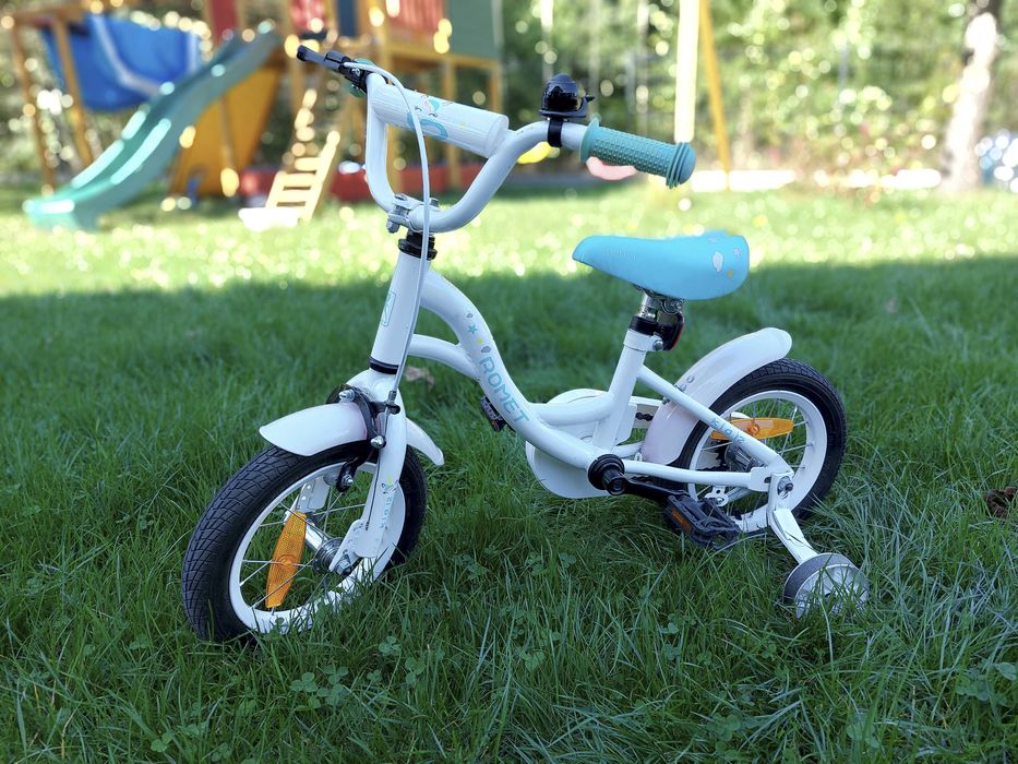 12" ROMET TOLA biało-turkusowy R22