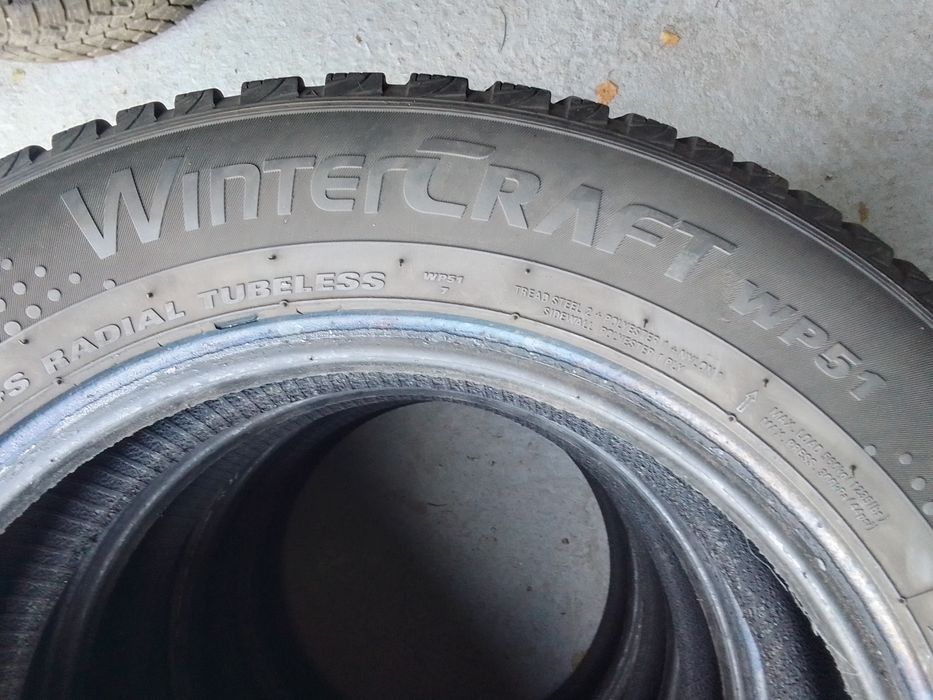 4 Opony zimowe 185/65r15 KUMHO 6mm