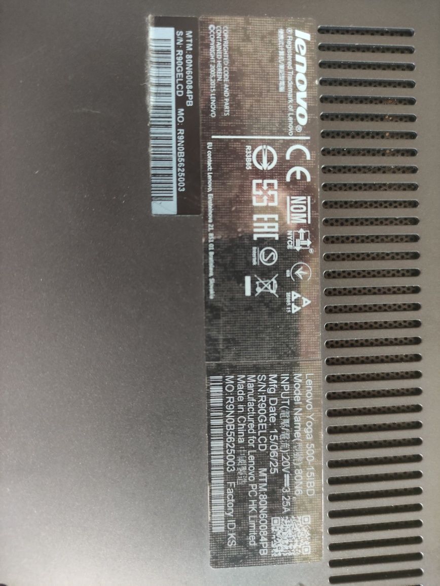 Lenovo Yoga (i5-5200/FullHD IPS сенсорний екран/GeForce 2Gb/8GB DDR3)
