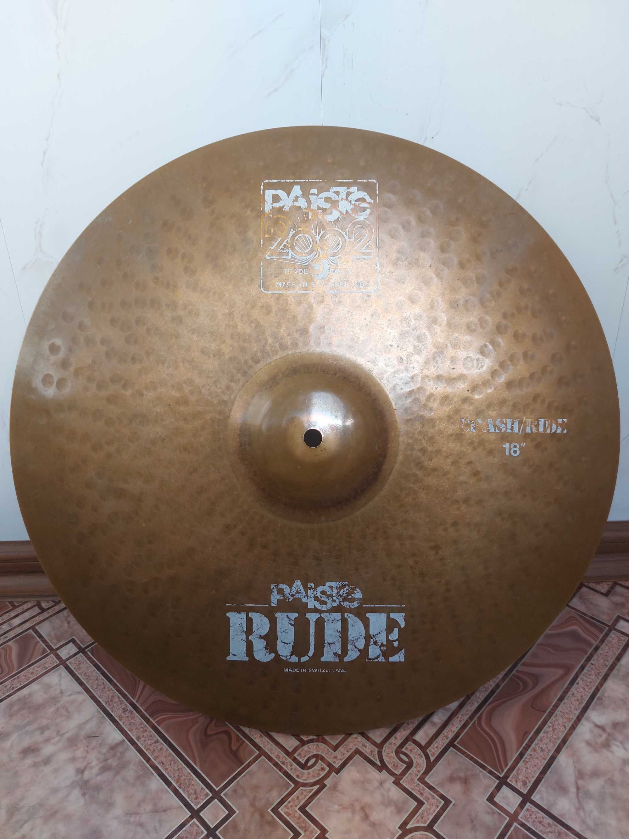 Тарілки Paiste 2002 rude alpa