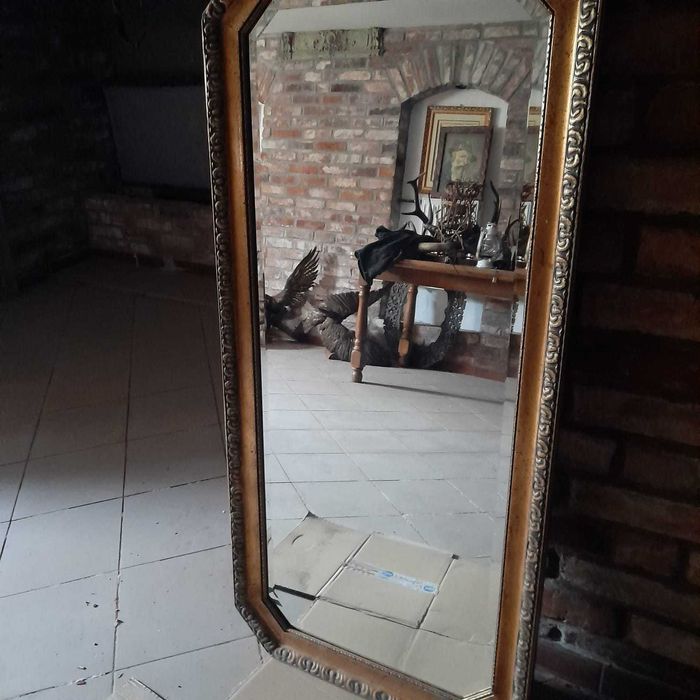 Lustro kryształowe duże