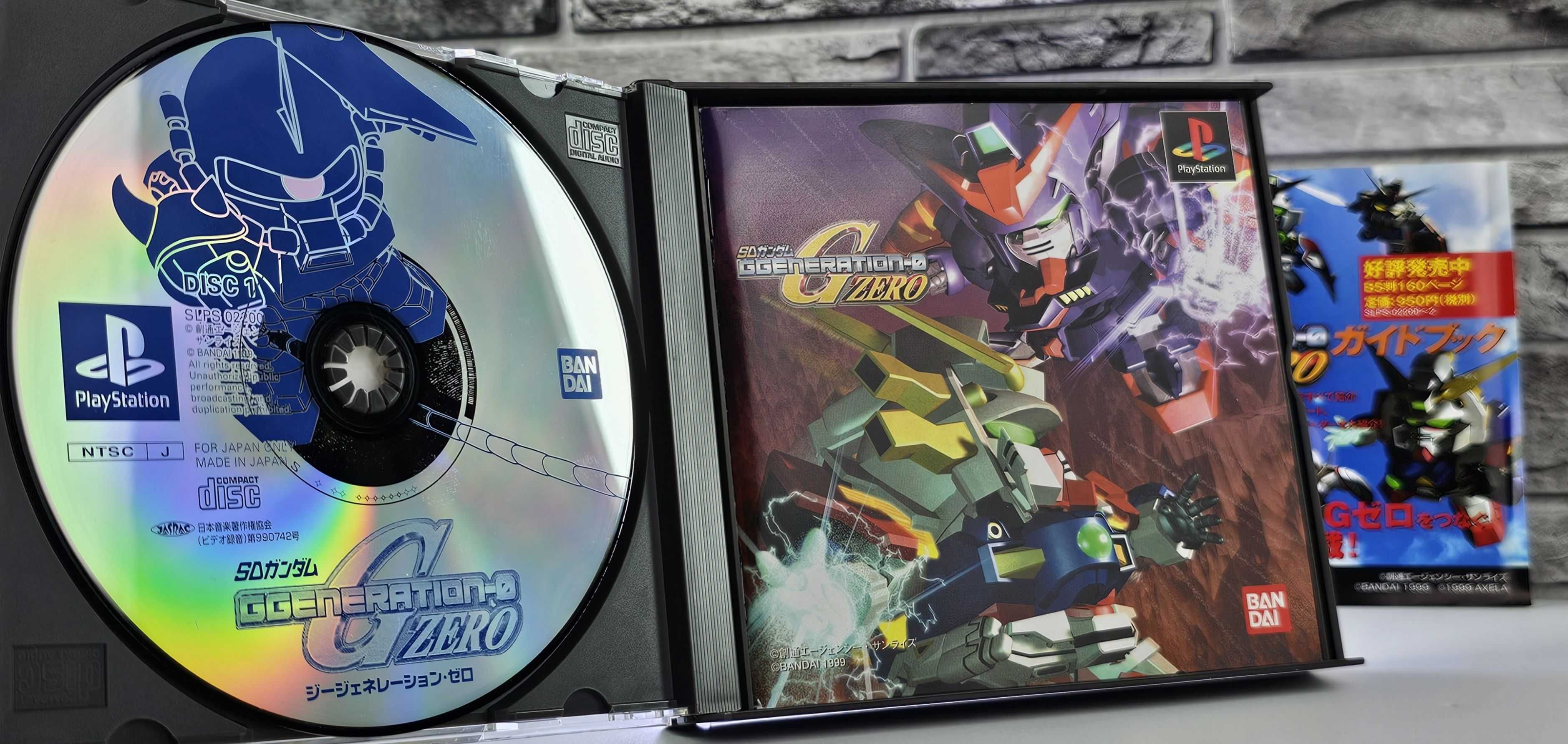 Playstation SD Gundam G Generation Zero pełny box