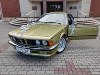 Samochód na wesele ślub BMW E24 klasyk prowadzisz SAM