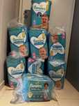 Pampers active baby 4 1248sztuk i baby dry 5 82 szt