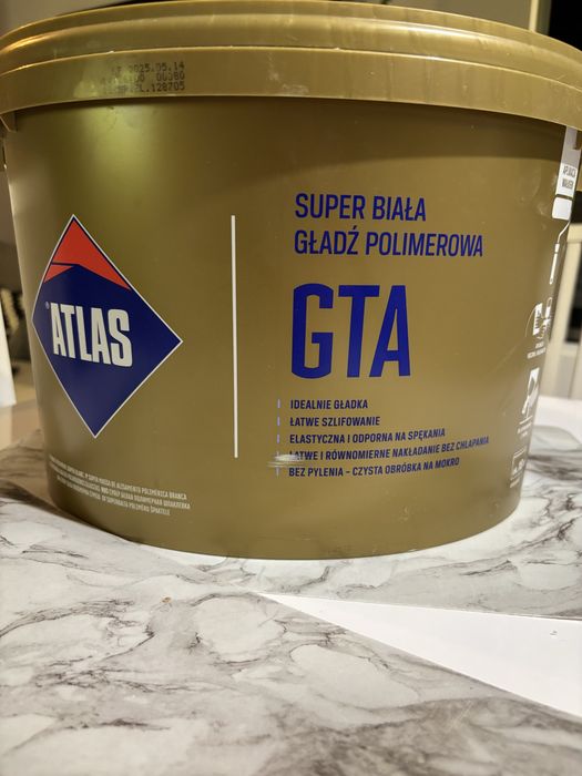 Gladz Atlas GTA 18 kg + wałek