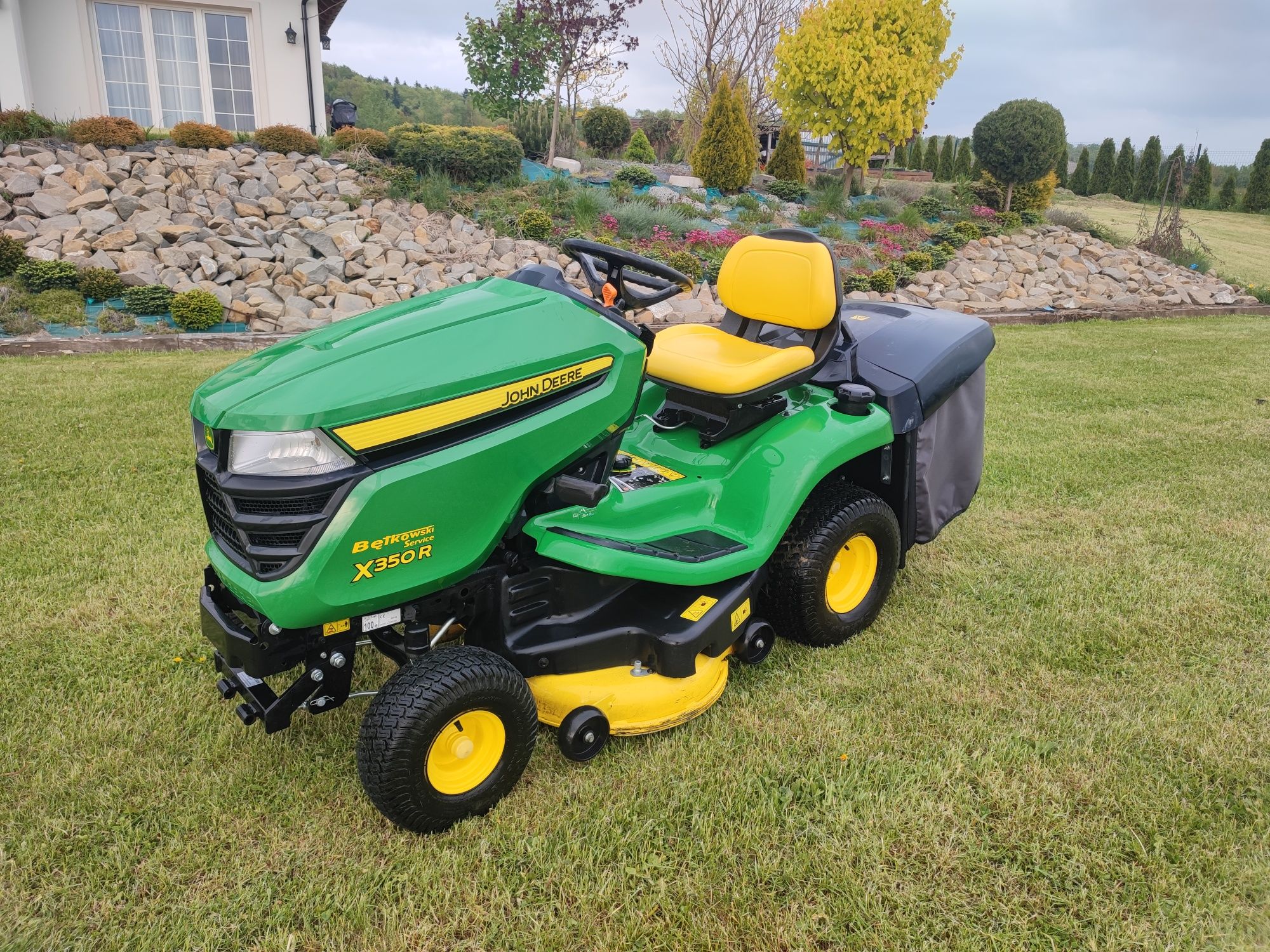 John Deere x350r traktorek kosiarka F-vat 23