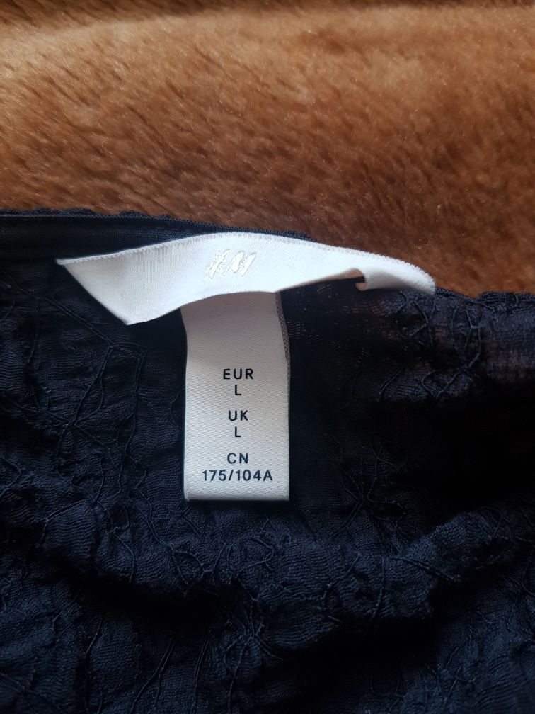 H&m krótki kopertowy top wiązany r L 175/104A