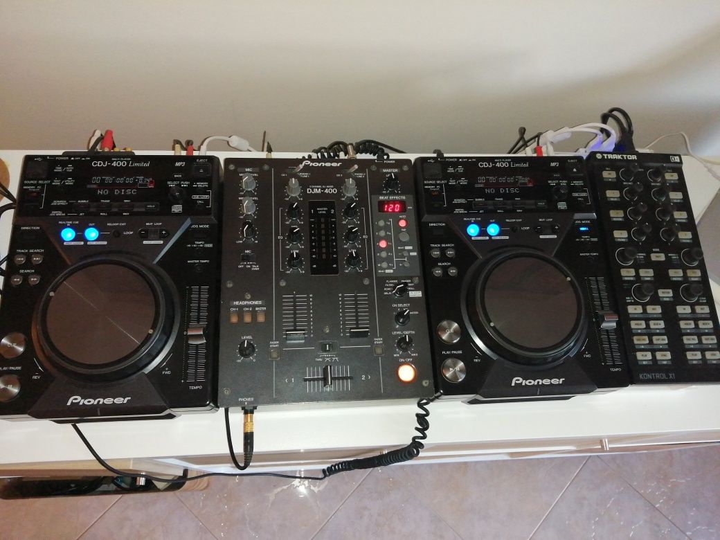 Pack DJ Pioneer cdj 400 ltd djm 400 macbook pro 2012