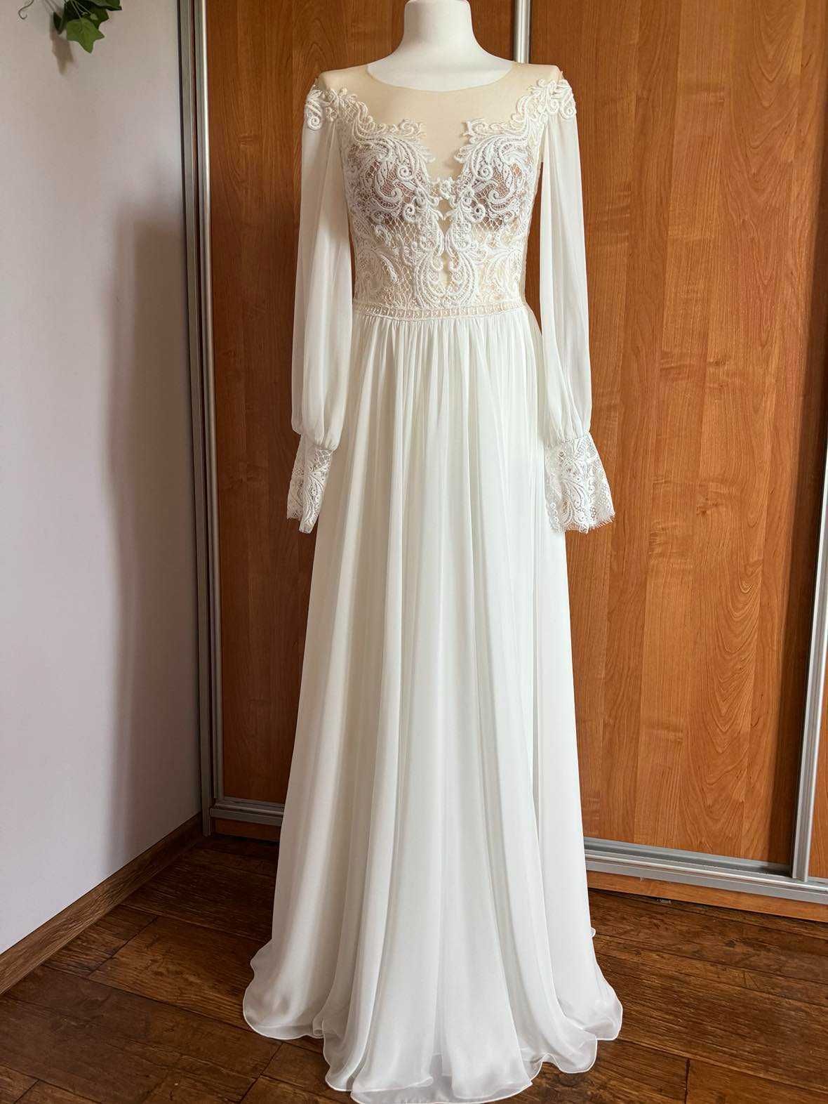 Suknia ślubna Francine, styl boho