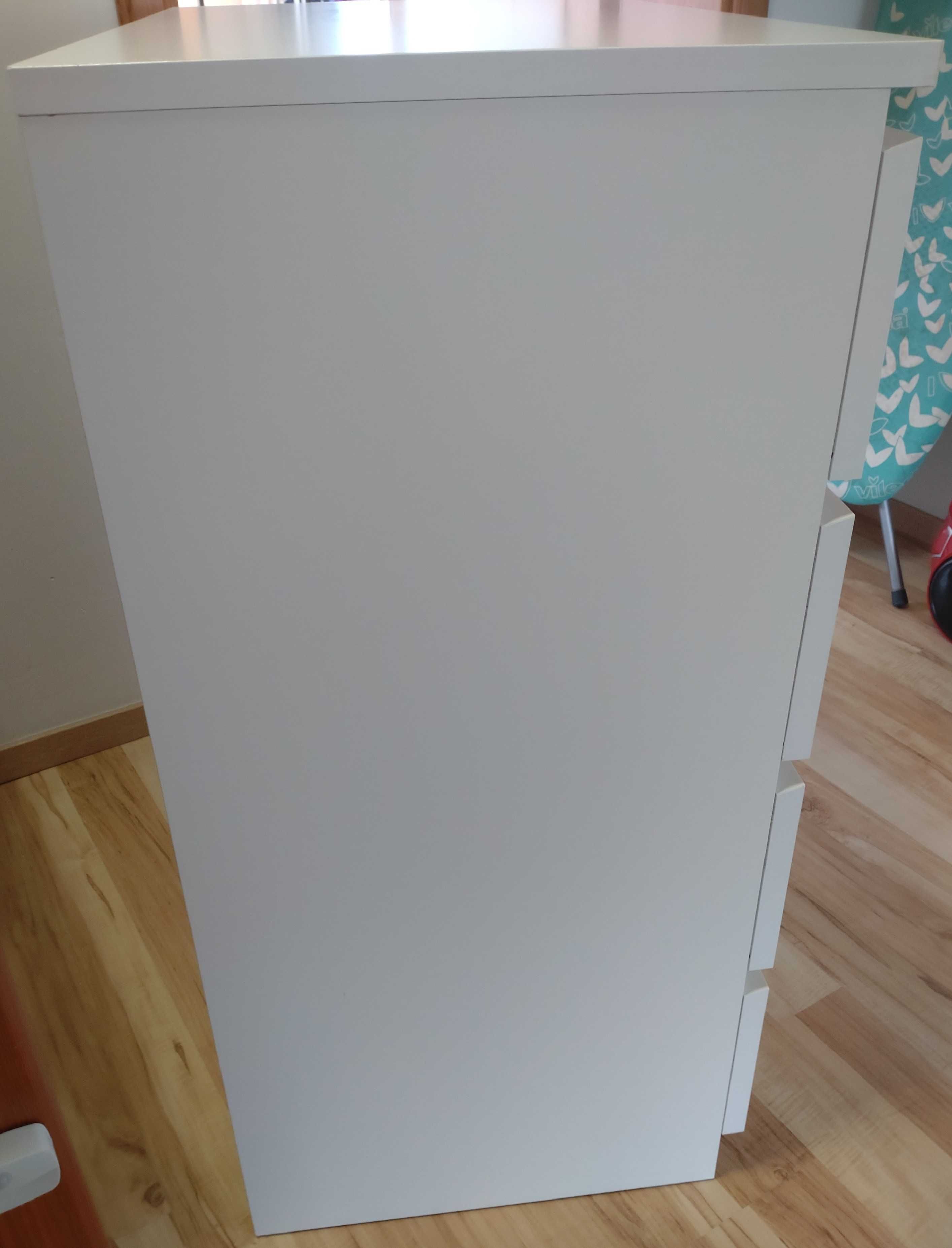 Komoda IKEA MALM 4 szuflady * biała * stan bardzo dobry * 80/100/48