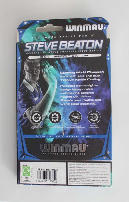 Lotki Winmau Steve Beaton Special Edition 22g - 90% Wolfram