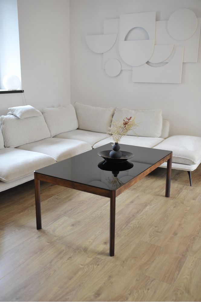 Ława stolik duński palisander po renowacji design vintage retro