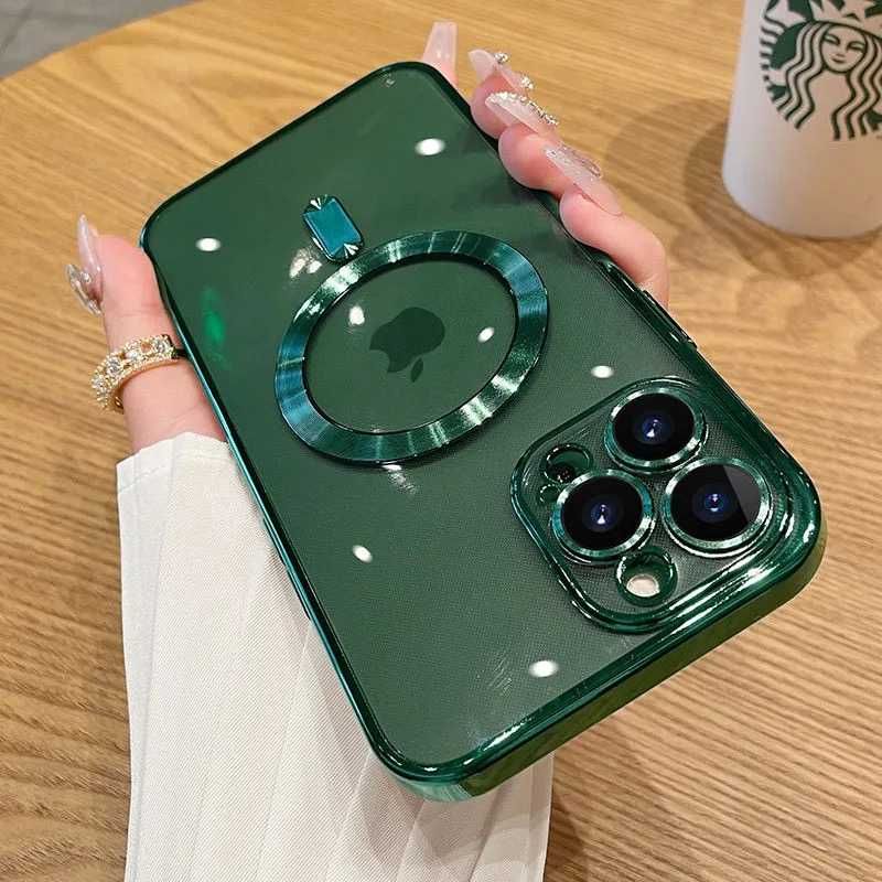 Nowy etui MagSafe dla iPhone 11 Pro Max.【2 etui na telefon】