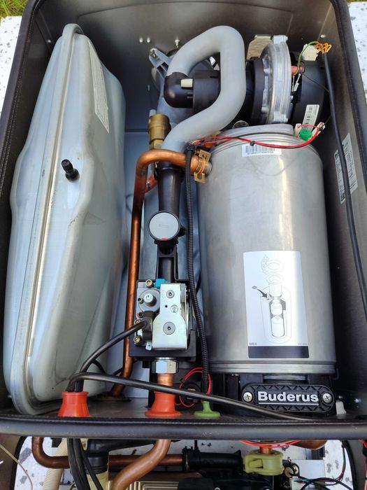 Piec Buderus Logamax Plus GB172-24K ze sterownikiem pogodowym RC300 T1