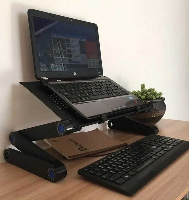 Столик трансформер для ноутбука/стол с вентилятором,охлаждения ноутбук