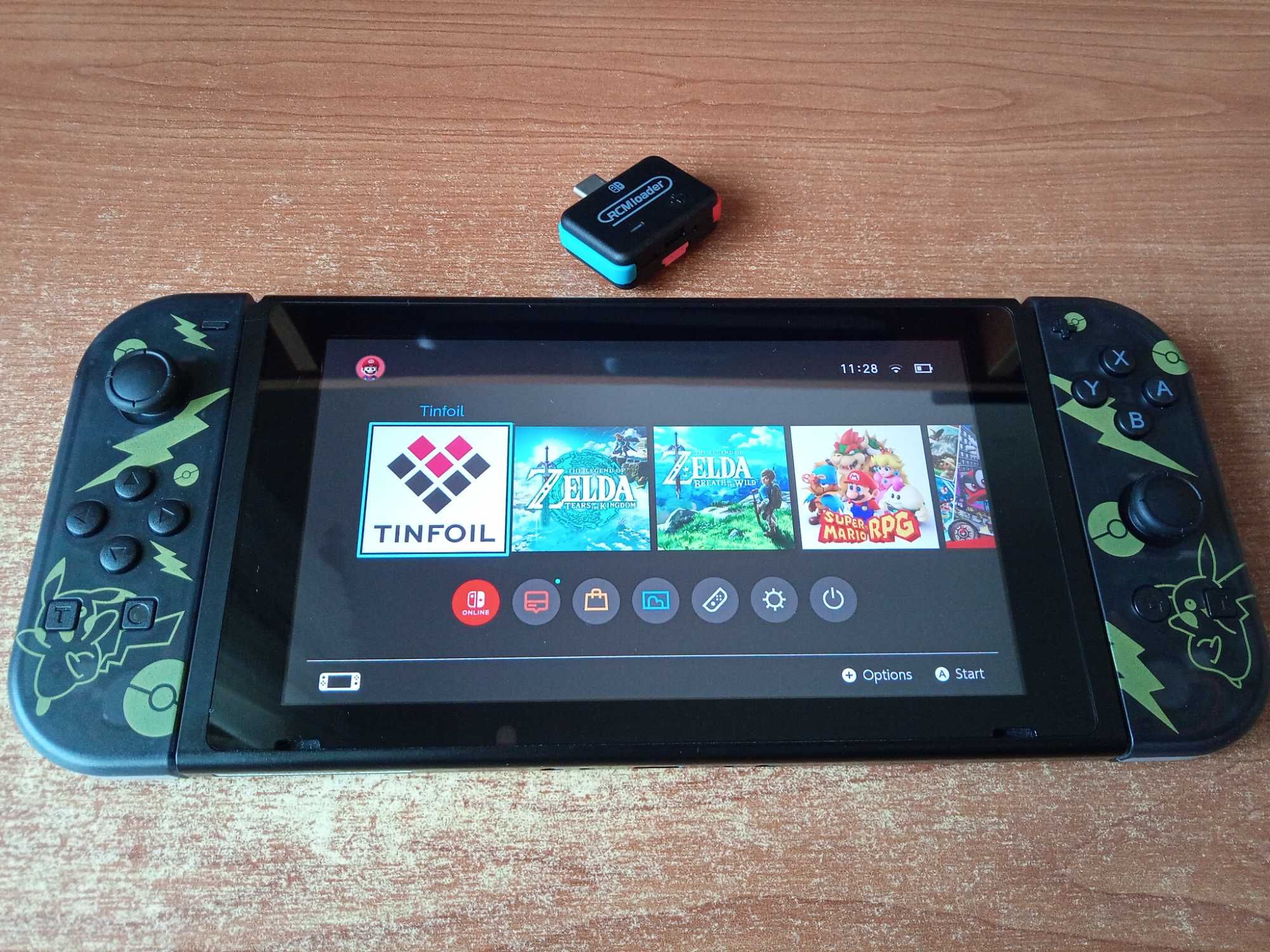 Nintendo Switch V1 Unpatched + 128Gb SDCard (Desbloqueada)