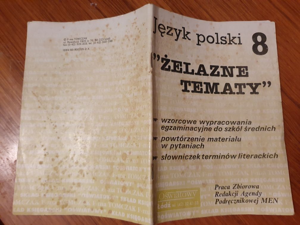 Żelazne tematy - Język Polski - praca zbiorowa