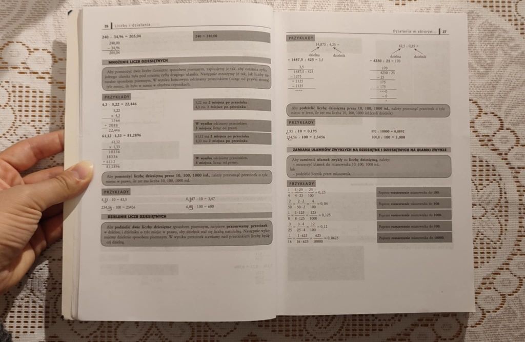 Streszczenia lektur Ściąga + repetytorium z polskiego i matematyki
